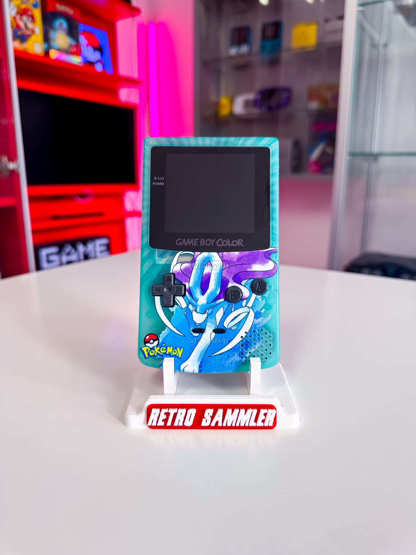GameBoy Color mit IPS Display + Touch - Suicune Custom