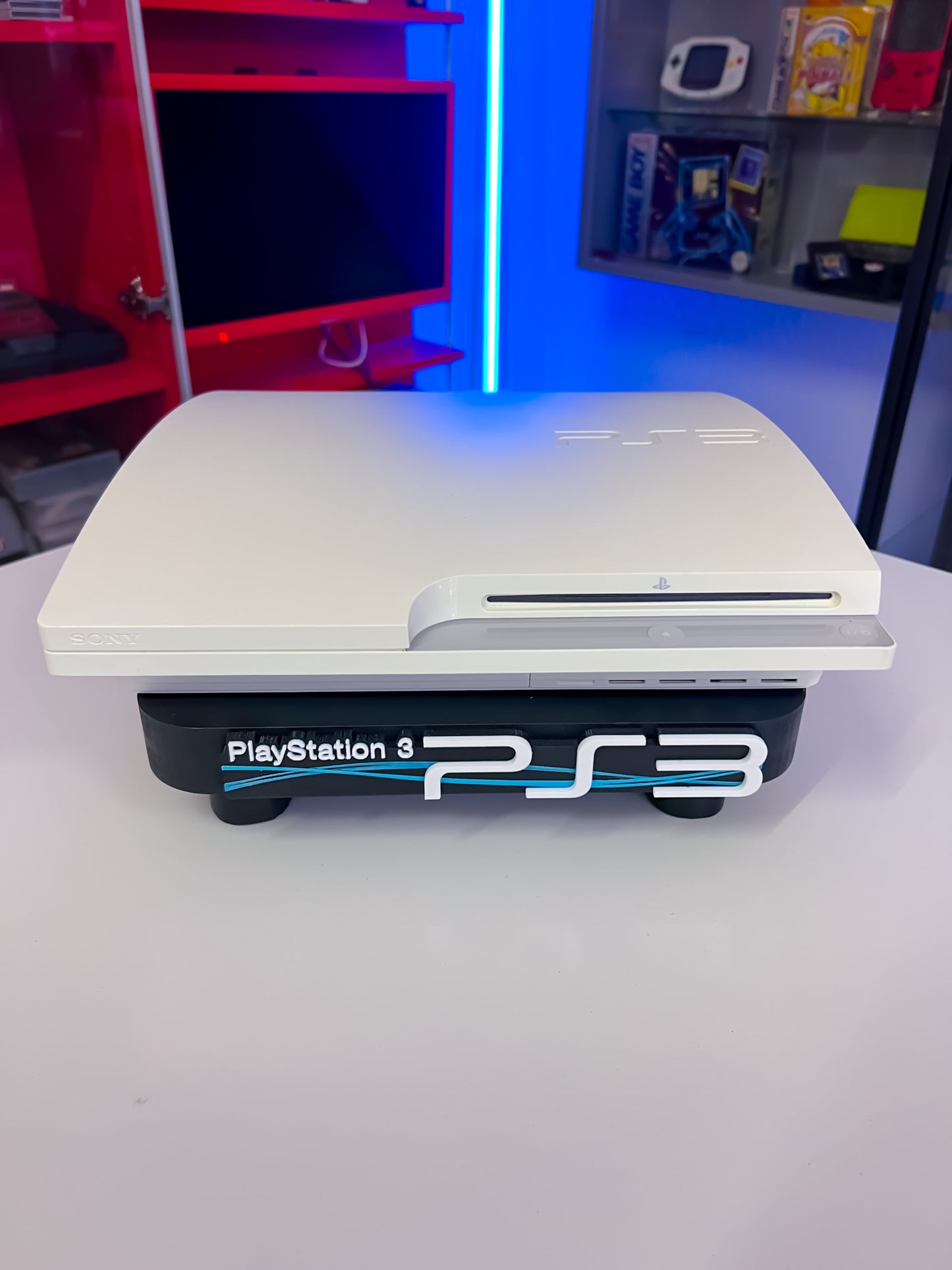 PlayStation 3 Slim Konsole in Weiß 320GB mit 2 Controller