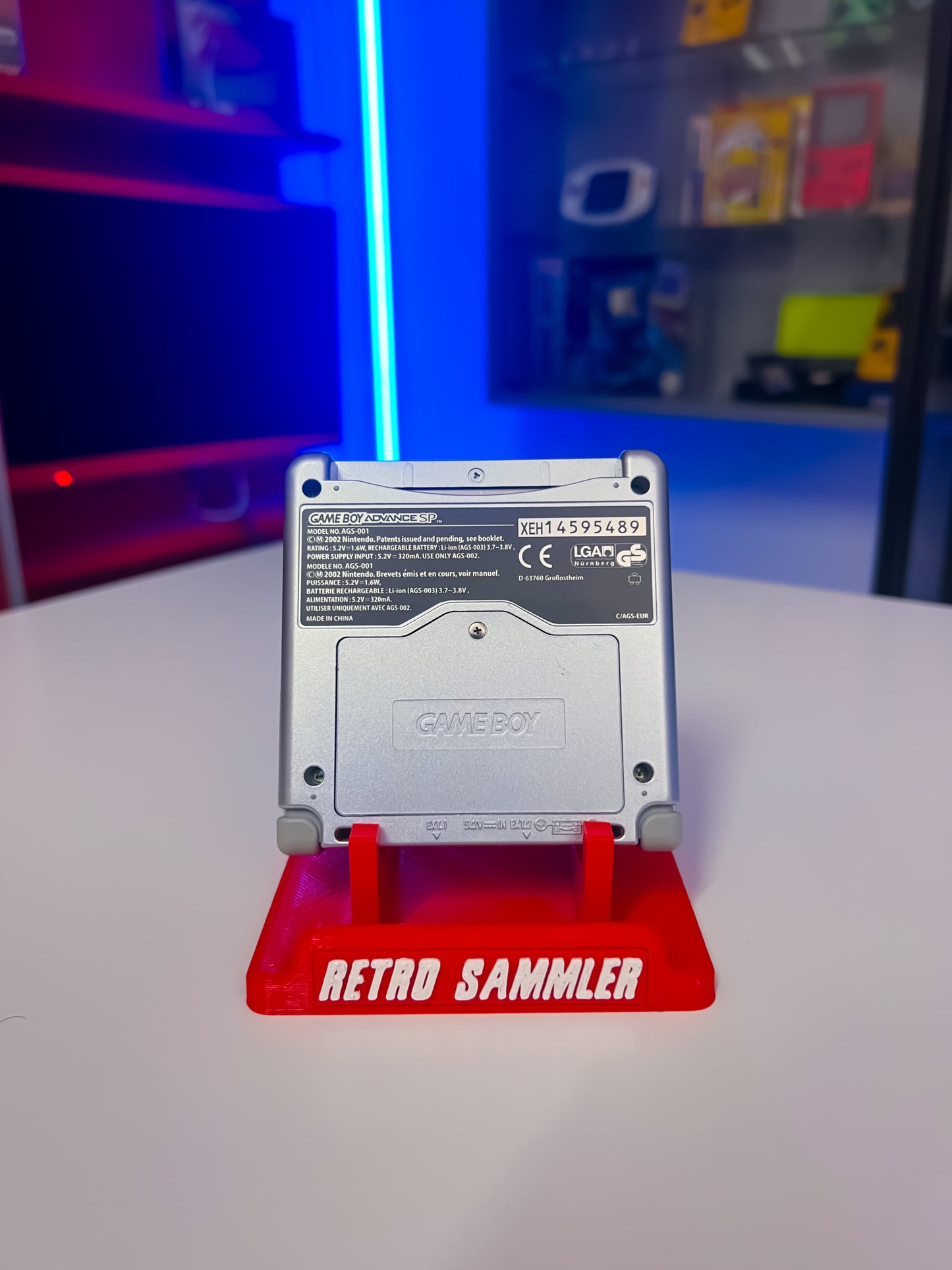 GameBoy Advance SP Silber mit OVP