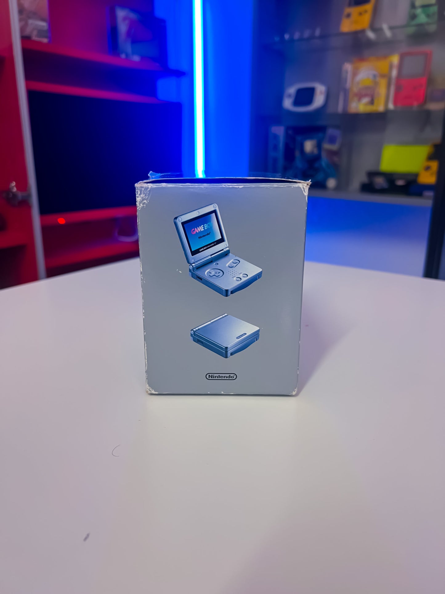 GameBoy Advance SP Silber mit OVP