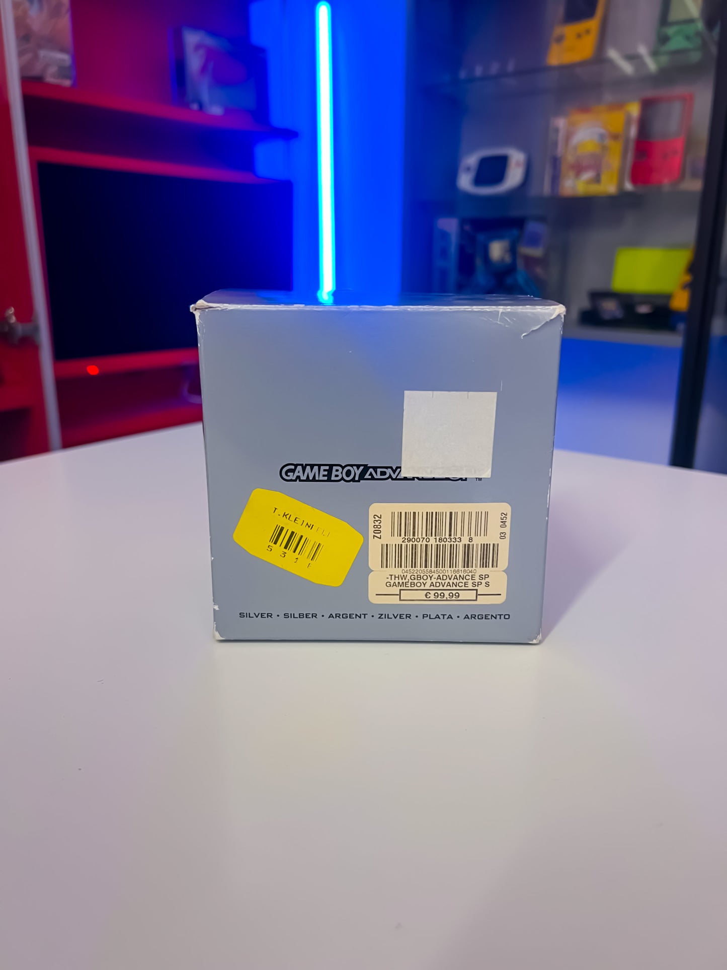 GameBoy Advance SP Silber mit OVP