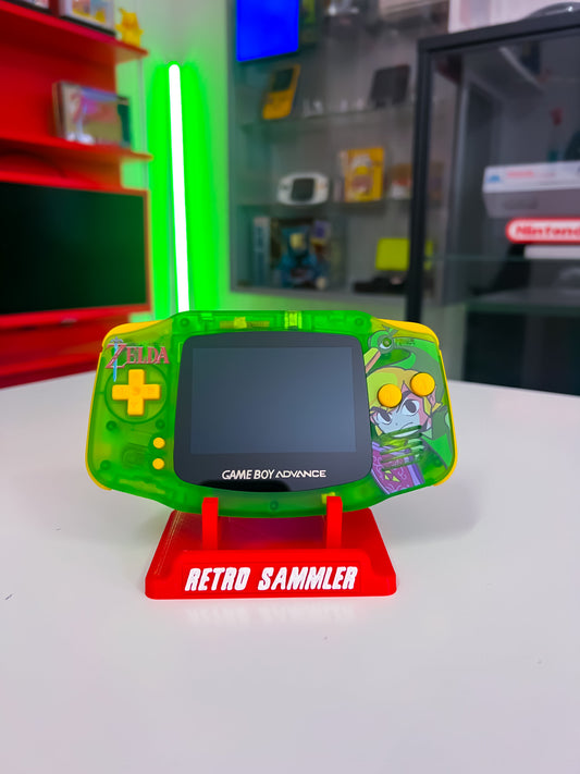 GameBoy Advance im Zelda Design mit IPS Display