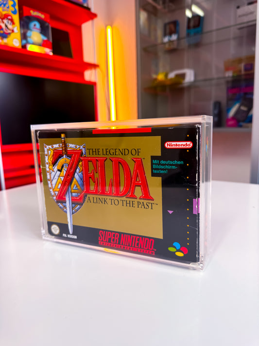 Acrylcase für Super Nintendo & N64 OVP Spiele