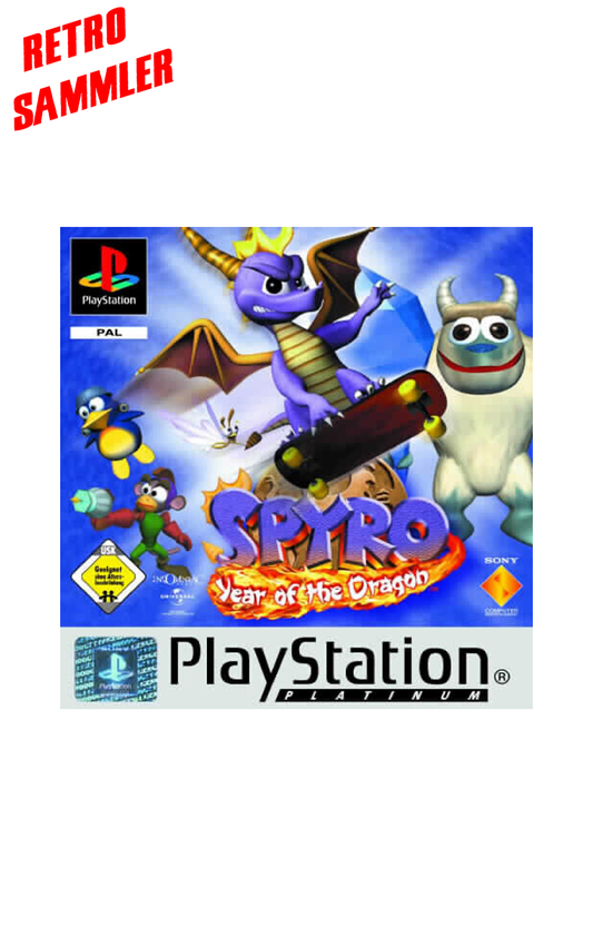 Spyro the Dragon 3: Year of the Dragon - PS1 [Platinum]
