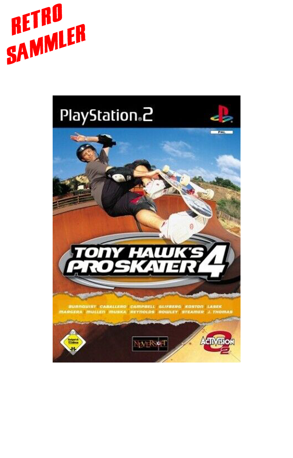 Tony Hawk's Pro Skater 4 – PS2