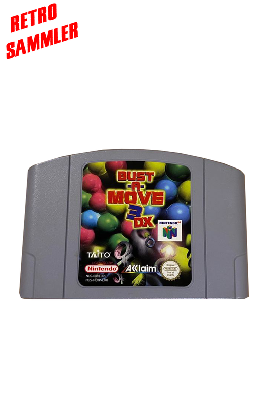 Bust-A-Move 3 DX - N64