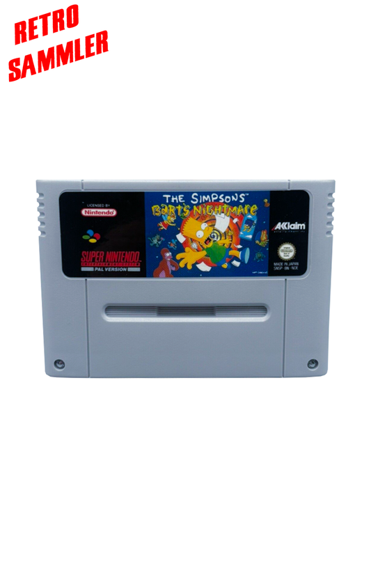 The Simpsons: Bart´s Nightmare - SNES