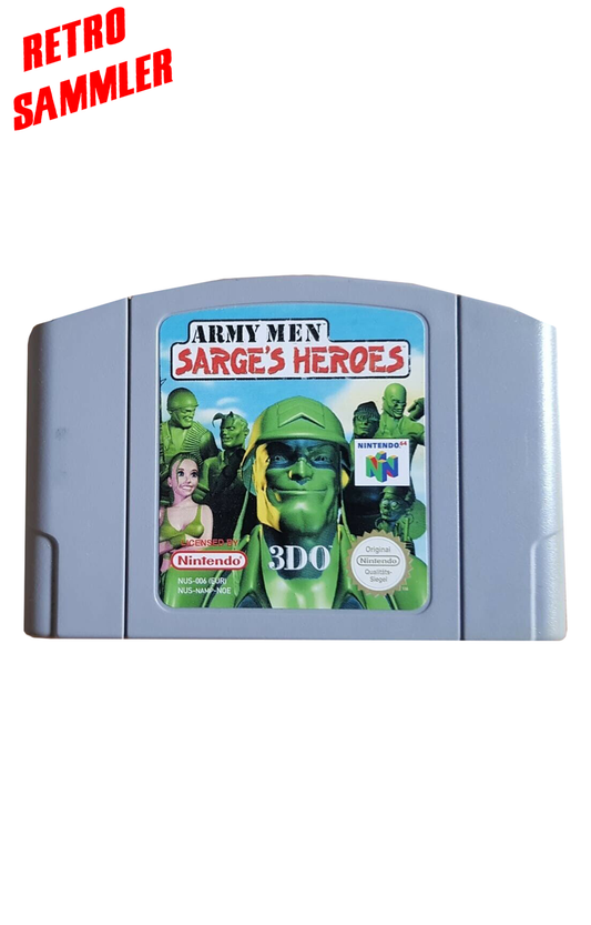 Army Men Sarges Heroes – N64