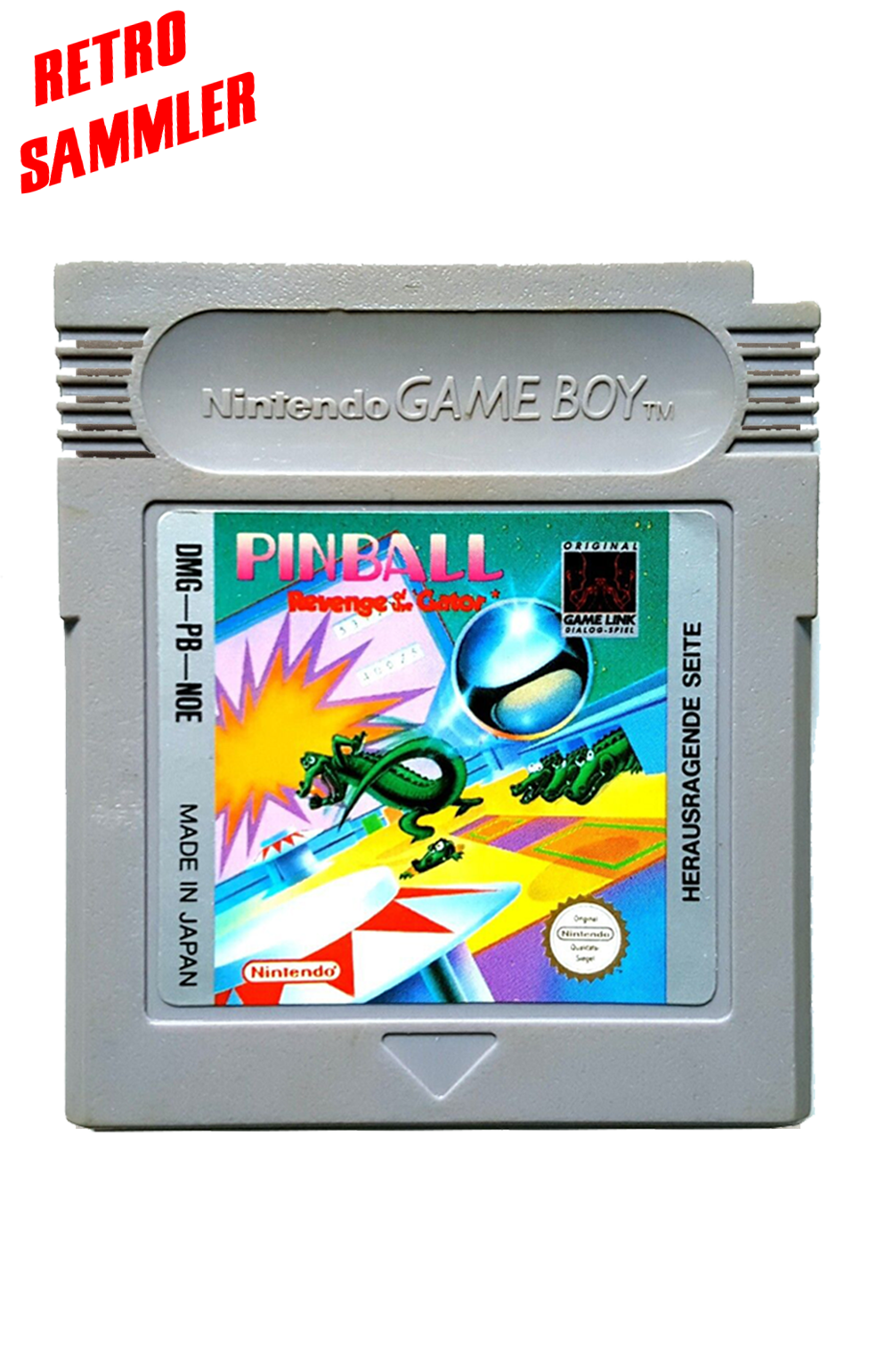 Pinball Revenge of the Gator - GameBoy
