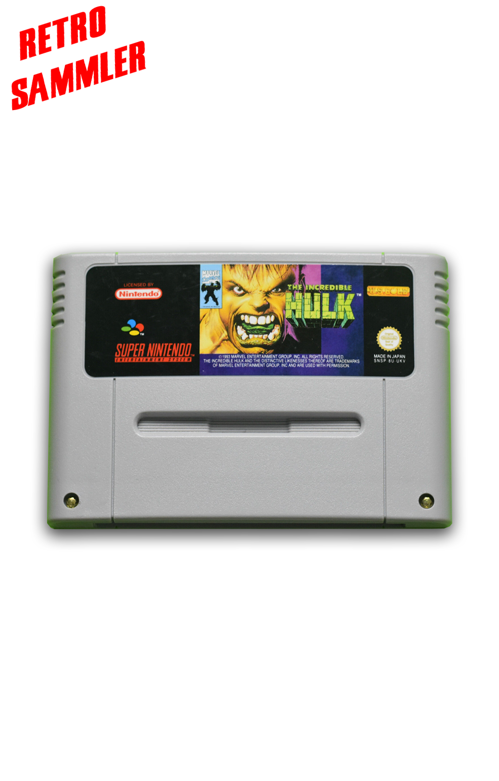 The incredible Hulk – SNES