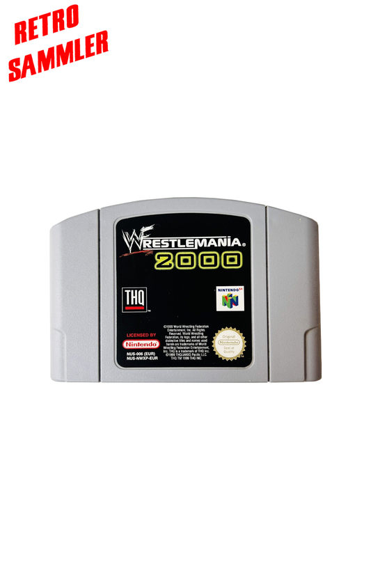 WWF Wrestlemania 2000 N64 - N64