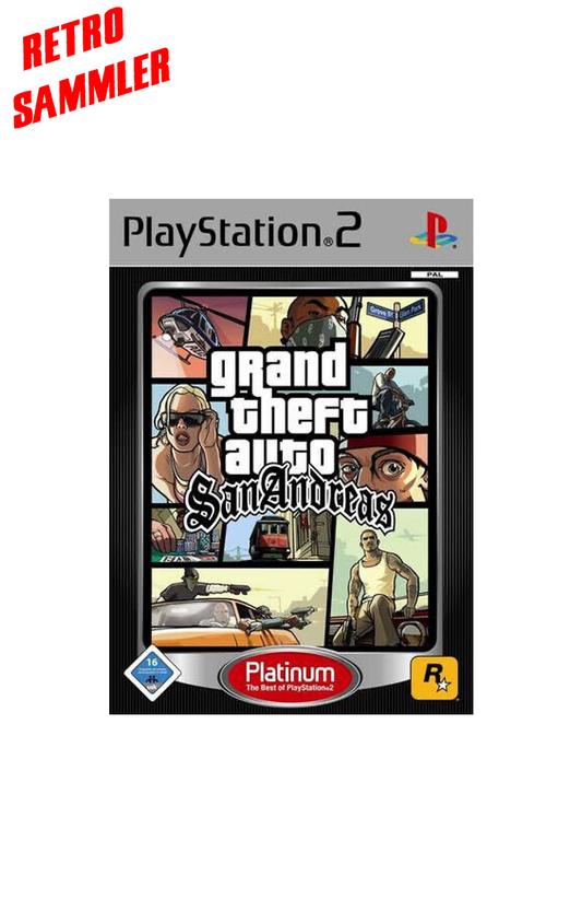 GTA: San Andreas - PS2 [Platinum]