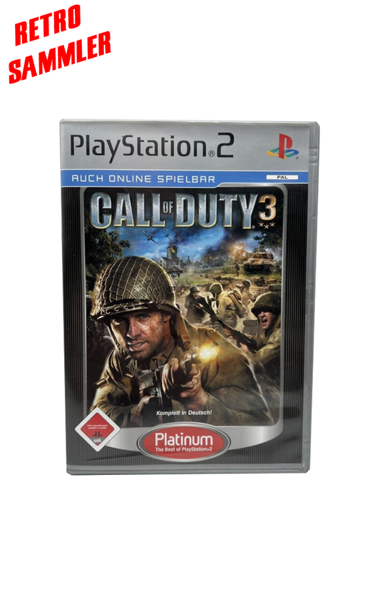 Call of Duty 3 - PS2 [Platinum]