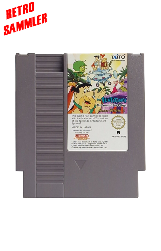 The Flintstones The Rescue of Dino & Hoppy – NES