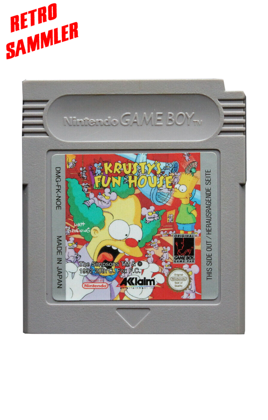 Krustys Fun House – GameBoy