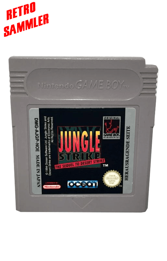 Jungle Strike The Sequel To Desert Strike – GameBoy