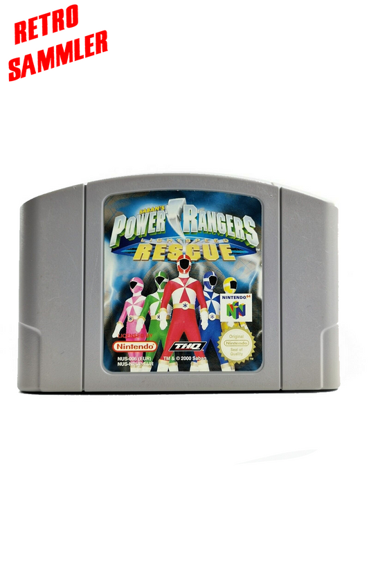 Power Rangers Lightspeed Rescue - N64