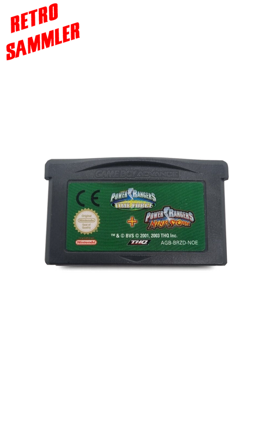 Power Rangers Time Force + Ninja Storm – Gameboy Advance