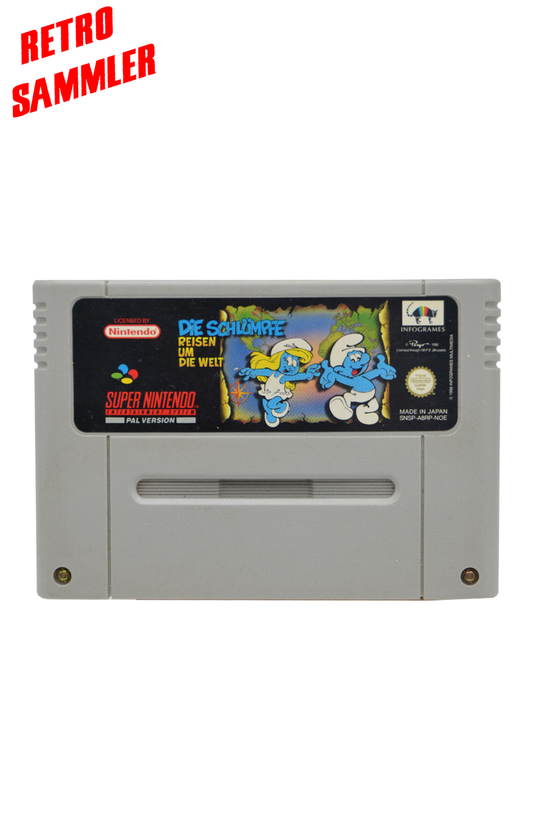 Die Schlümpfe: Reisen um die Welt - SNES