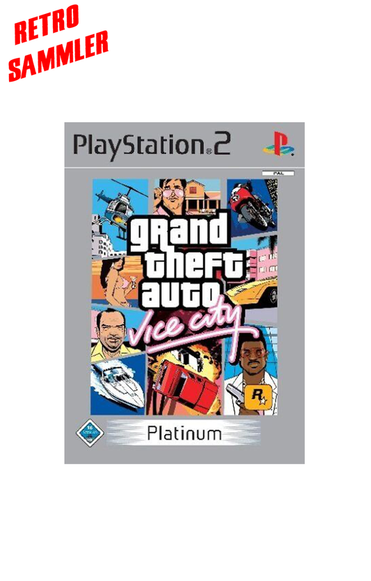 GTA: Vice City - PS2 [Platinum]