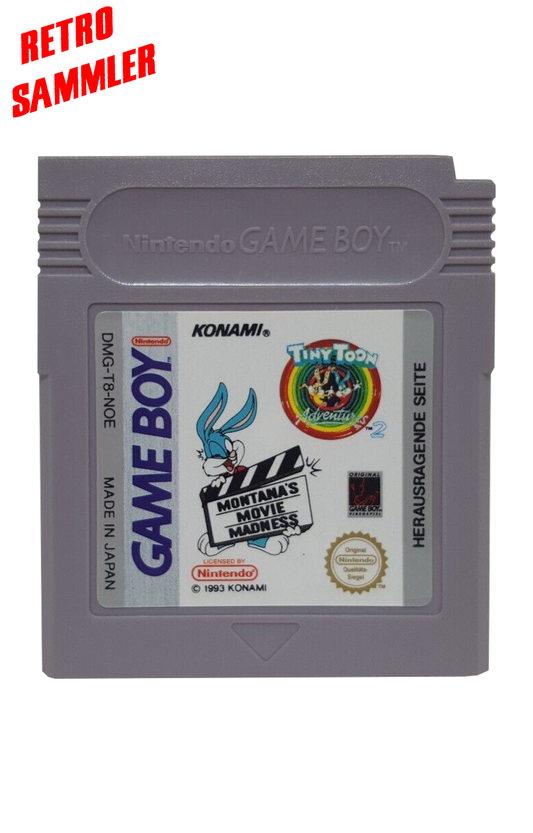 Tiny Toon Adventures 2 Montana's Movie Madness – GameBoy