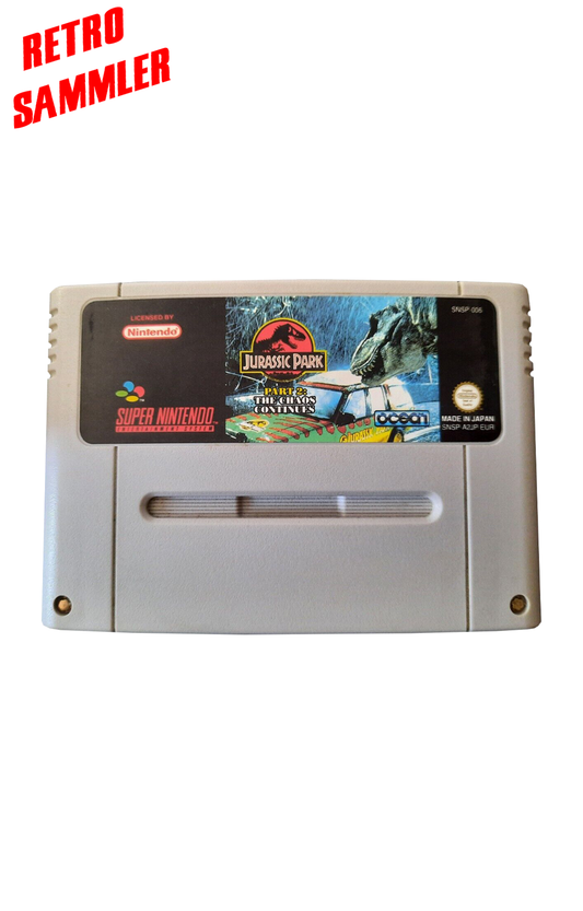 Jurassic Park 2 The Chaos Continues - SNES