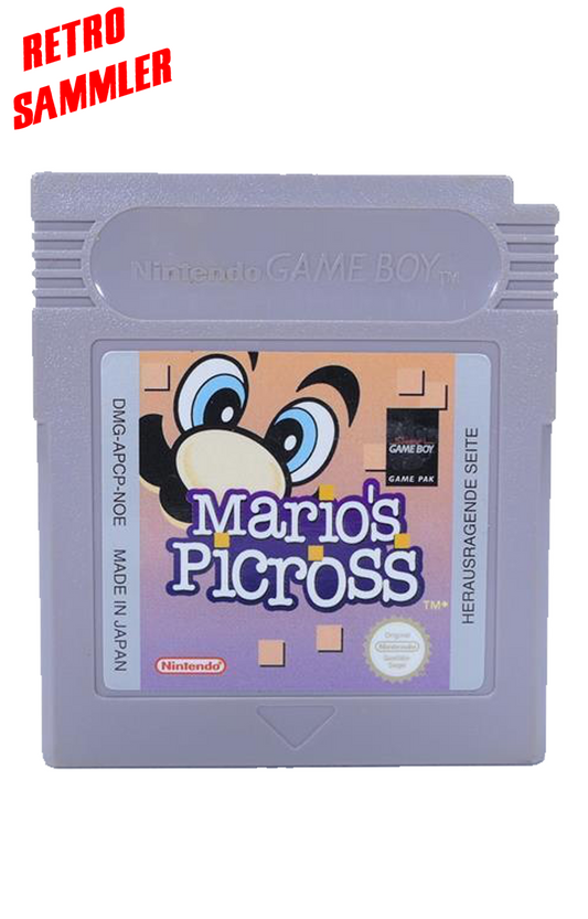 Mario's Picross - GameBoy